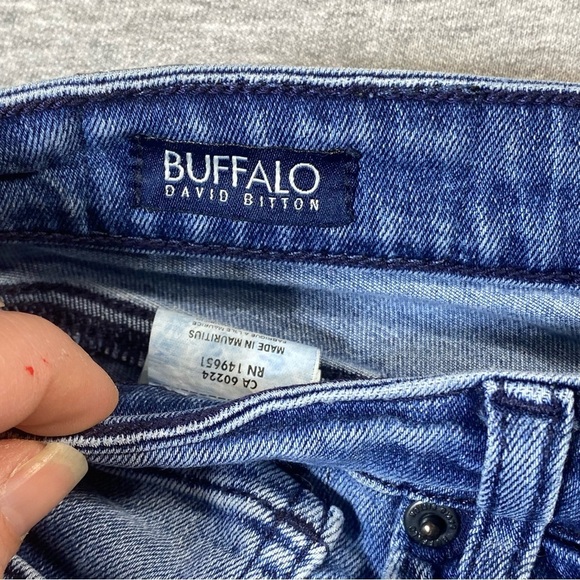 Buffalo David Bitton Jeans Womens W29 Blue Mid Rise Bootcut Queen Casual Denim - Picture 4 of 15